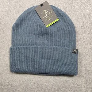 Alpine Design Beanie Unisex One Size Blue Cuffed Knit Hat